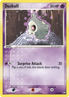 Duskull z edície Power Keepers, karta č.50