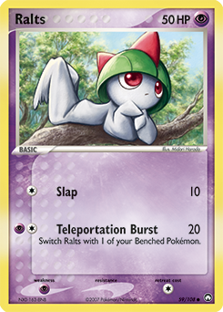 Ralts z edície Power Keepers, karta č.59