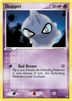 Shuppet z edície Power Keepers, karta č.61