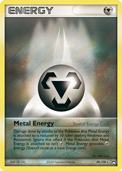 Metal Energy z edície Power Keepers, karta č.88