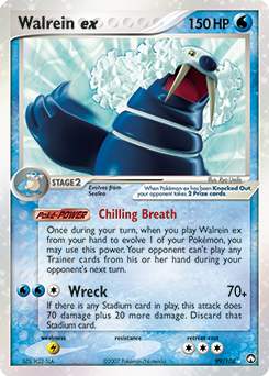 Walrein ex z edície Power Keepers, karta č.99