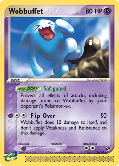 Wobbuffet z edície Sandstorm, karta č.26