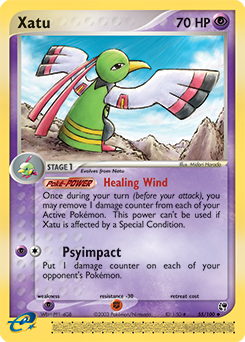 Xatu z edície Sandstorm, karta č.55