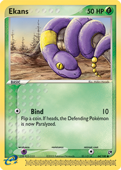 Ekans z edície Sandstorm, karta č.64