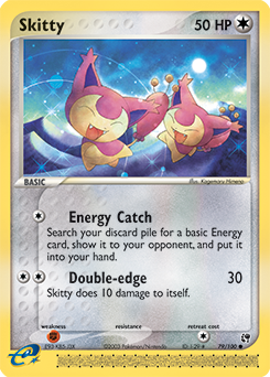 Skitty z edície Sandstorm, karta č.79
