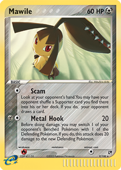 Mawile z edície Sandstorm, karta č.9
