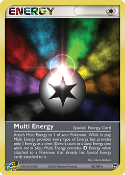 Multi Energy z edície Sandstorm, karta č.93