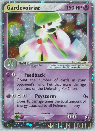 Gardevoir ex z edície Sandstorm, karta č.96
