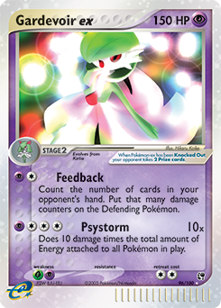 Gardevoir ex z edície Sandstorm, karta č.96