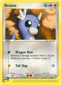 Dratini z edície Dragon, karta č.26