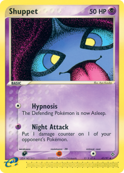 Shuppet z edície Dragon, karta č.43