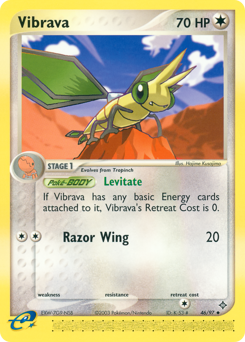 Vibrava z edície Dragon, karta č.46