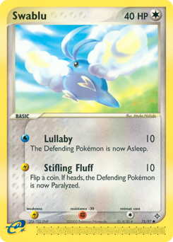 Swablu z edície Dragon, karta č.75