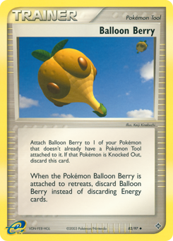 Balloon Berry z edície Dragon, karta č.82