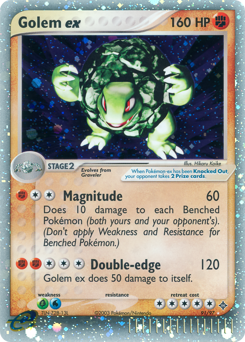 Golem ex z edície Dragon, karta č.91