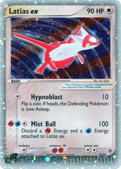 Latias ex z edície Dragon, karta č.93