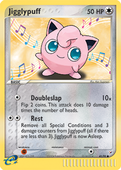 Jigglypuff z edície Team Magma vs Team Aqua, karta č.41