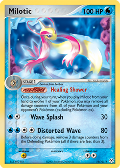 Milotic z edície Hidden Legends, karta č.12