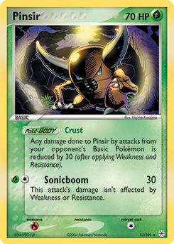 Pinsir z edície Hidden Legends, karta č.13