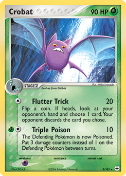 Crobat z edície Hidden Legends, karta č.3