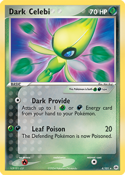 Dark Celebi z edície Hidden Legends, karta č.4