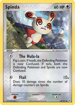 Spinda z edície Hidden Legends, karta č.48