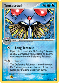 Tentacruel z edície Hidden Legends, karta č.51