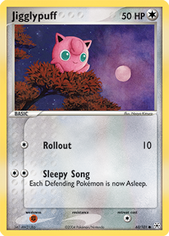 Jigglypuff z edície Hidden Legends, karta č.63