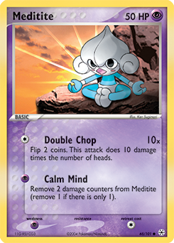 Meditite z edície Hidden Legends, karta č.65