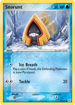 Snorunt z edície Hidden Legends, karta č.73