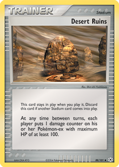 Desert Ruins z edície Hidden Legends, karta č.88