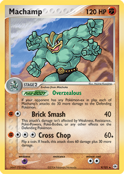 Machamp z edície Hidden Legends, karta č.9