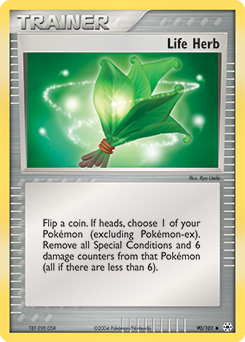 Life Herb z edície Hidden Legends, karta č.90