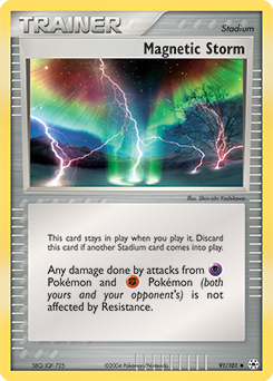 Magnetic Storm z edície Hidden Legends, karta č.91