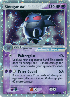 Gengar ex z edície FireRed & LeafGreen, karta č.108