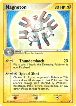 Magneton z edície FireRed & LeafGreen, karta č.27