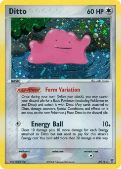 Ditto z edície FireRed & LeafGreen, karta č.4