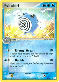Poliwhirl z edície FireRed & LeafGreen, karta č.46