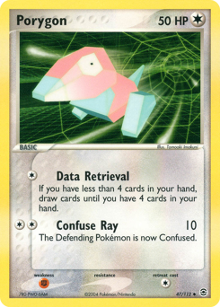 Porygon z edície FireRed & LeafGreen, karta č.47