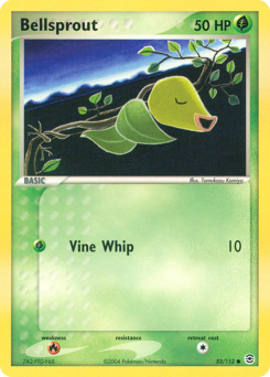 Bellsprout z edície FireRed & LeafGreen, karta č.53
