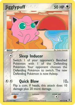 Jigglypuff z edície FireRed & LeafGreen, karta č.65