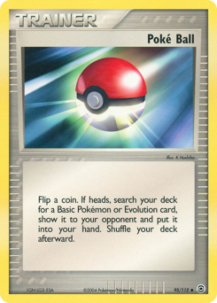 Poké Ball z edície FireRed & LeafGreen, karta č.95