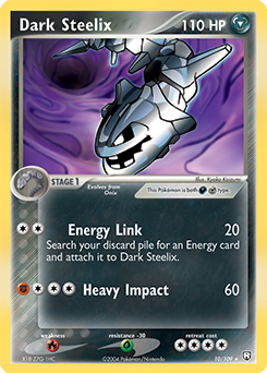 Dark Steelix z edície Team Rocket Returns, karta č.10