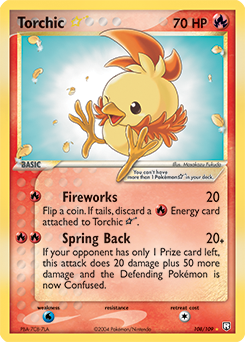 Torchic ★ z edície Team Rocket Returns, karta č.108