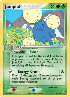Jumpluff z edície Team Rocket Returns, karta č.11