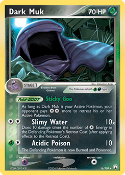 Dark Muk z edície Team Rocket Returns, karta č.16