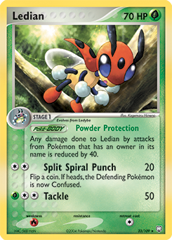 Ledian z edície Team Rocket Returns, karta č.23