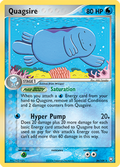 Quagsire z edície Team Rocket Returns, karta č.26