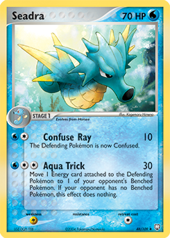 Seadra z edície Team Rocket Returns, karta č.48