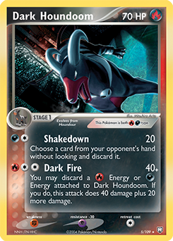Dark Houndoom z edície Team Rocket Returns, karta č.5